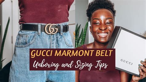 tiktok gucci belt|Gucci Marmont Belt – Sizing And How To Add Holes.